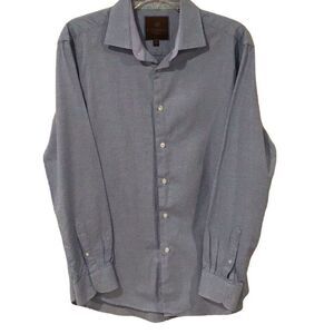 Men’s Shirt, Claiborne by John Bartlett Mens Shirt, Size L, 16 32/33, striped, m